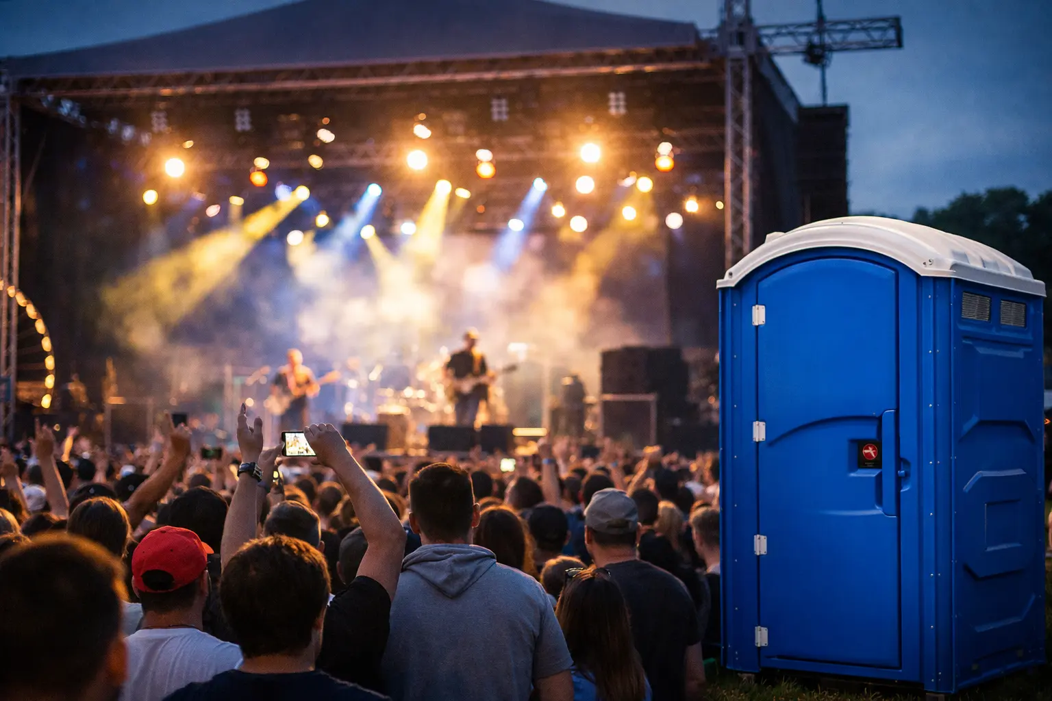 ბიო ტუალეტის გაქირავება ღონისძიებებისთვის, ქორწილებისა და ფესტივალებისთვის